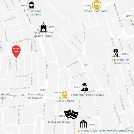 Апартаменти Exclusive | Bairro Alto Feel Лісабон